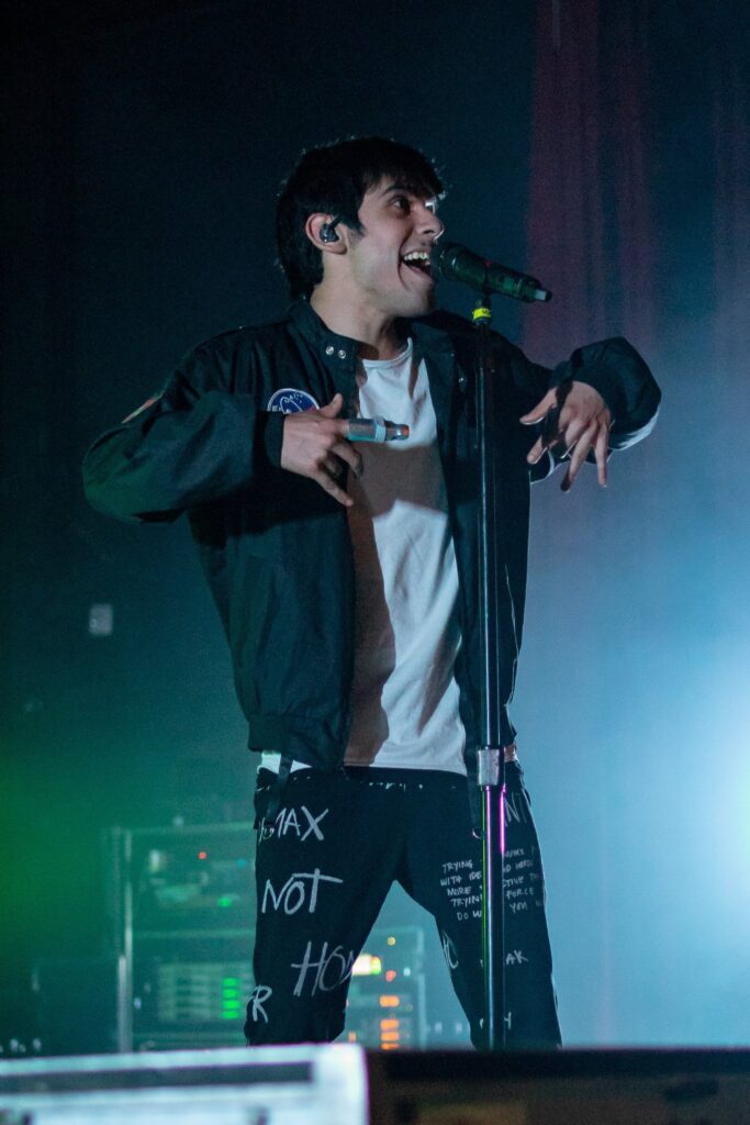 Crown the Empire performs at the Marquee Theater in Tempe, AZ on March 29, 2019. Photo by Brent Hankins