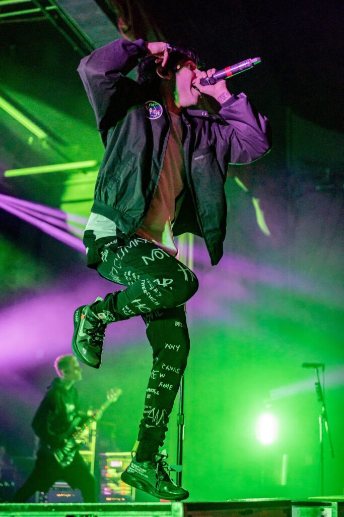 Crown the Empire performs at the Marquee Theater in Tempe, AZ on March 29, 2019. Photo by Brent Hankins