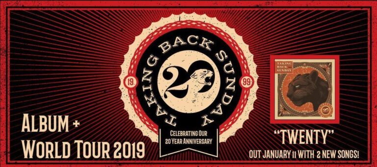 Taking Back Sunday have announced a special 20th anniversary tour