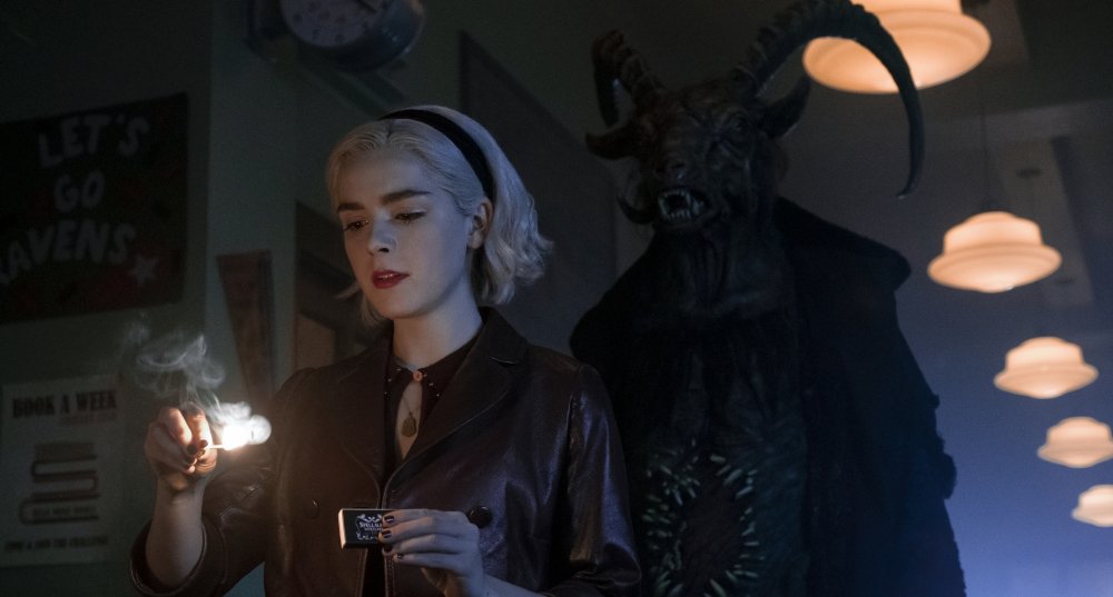 Kiernan Shipka in Chilling Adventures of Sabrina Part 2