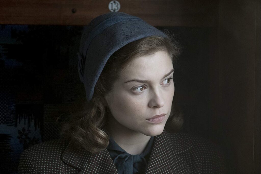 Sophie Cookson in Red Joan