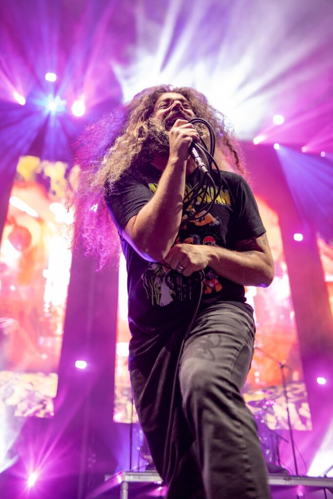Coheed and Cambria performs at Comerica Theatre in Phoenix, AZ on June 30, 2019.