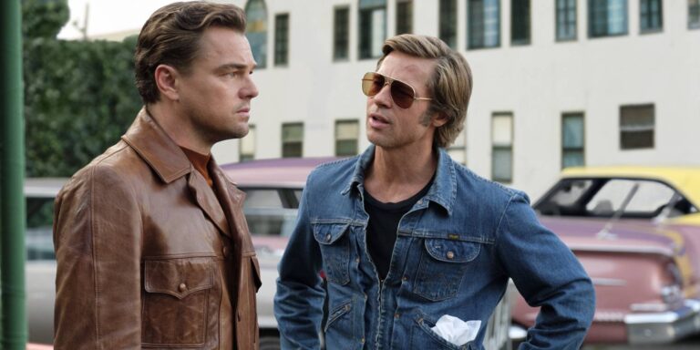leonardo dicaprio brad pitt once upon a time in hollywood