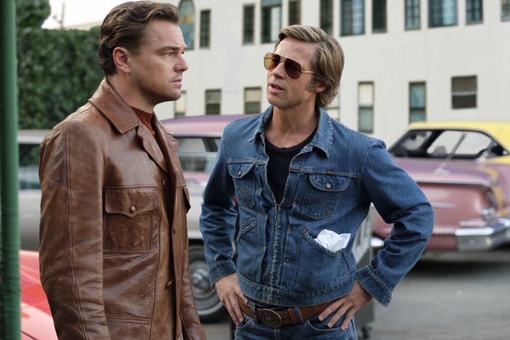 leonardo dicaprio brad pitt once upon a time in hollywood