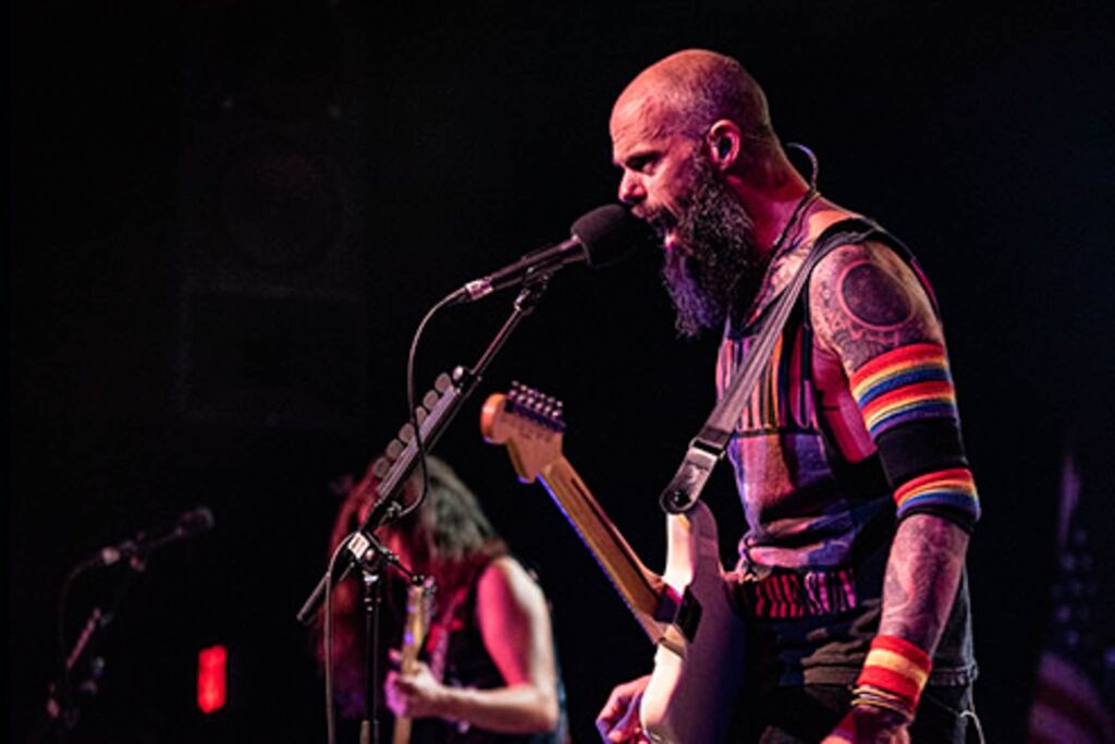 Baroness performs at The Varsity in Baton Rouge, Louisiana on August 4, 2019. Photo by Amy Breaux.