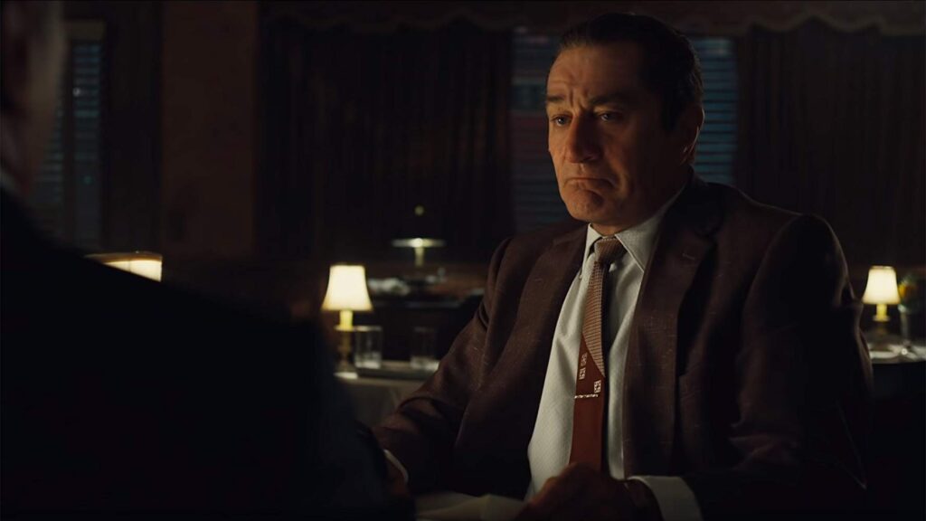 Robert De Niro in The Irishman