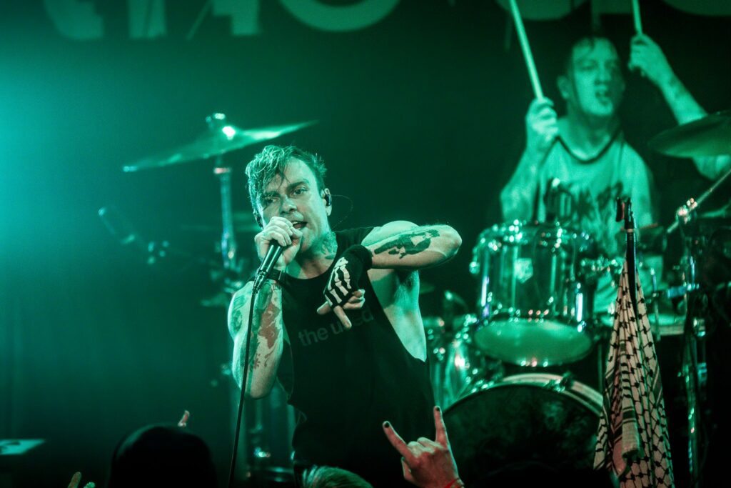 The Used performs at Crescent Ballroom in Phoenix, AZ on February 22, 2020.