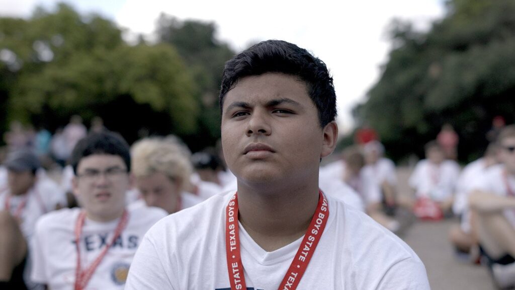 Steven Garza appears in Boys State by Jesse Moss and Amanda McBaine at Sundance 2020
