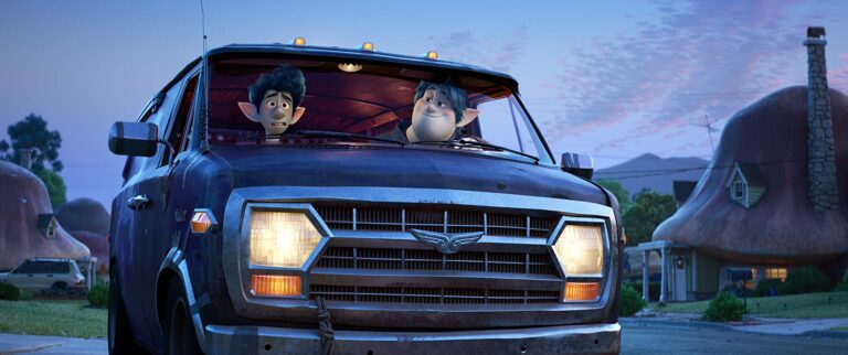 Tom Holland and Chris Pratt in Disney Pixar's Onward