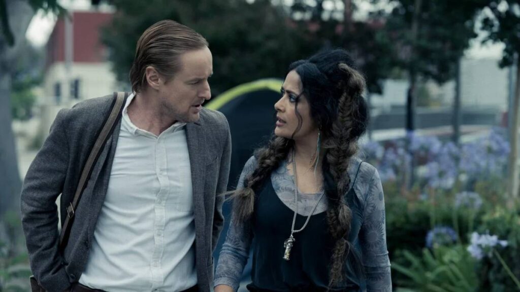 Owen Wilson and Salma Hayek in BLISS