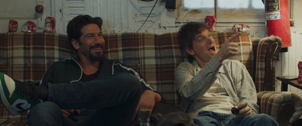 Jon Bernthal and Shea Whigham in SMALL ENGINE REPAIR