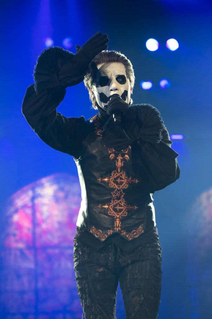 Ghost performs at Veterans Memorial Coliseum in Portland, OR on January 29, 2022.