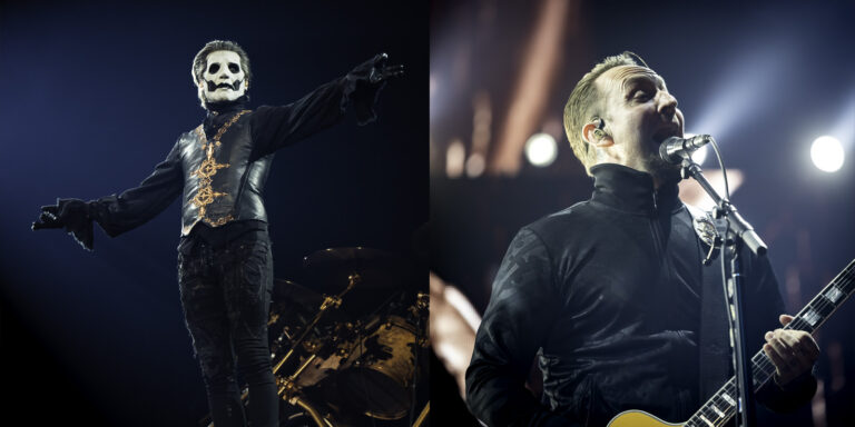 Ghost and Volbeat perform at Veterans Memorial Coliseum in Portland, OR on January 29, 2022.
