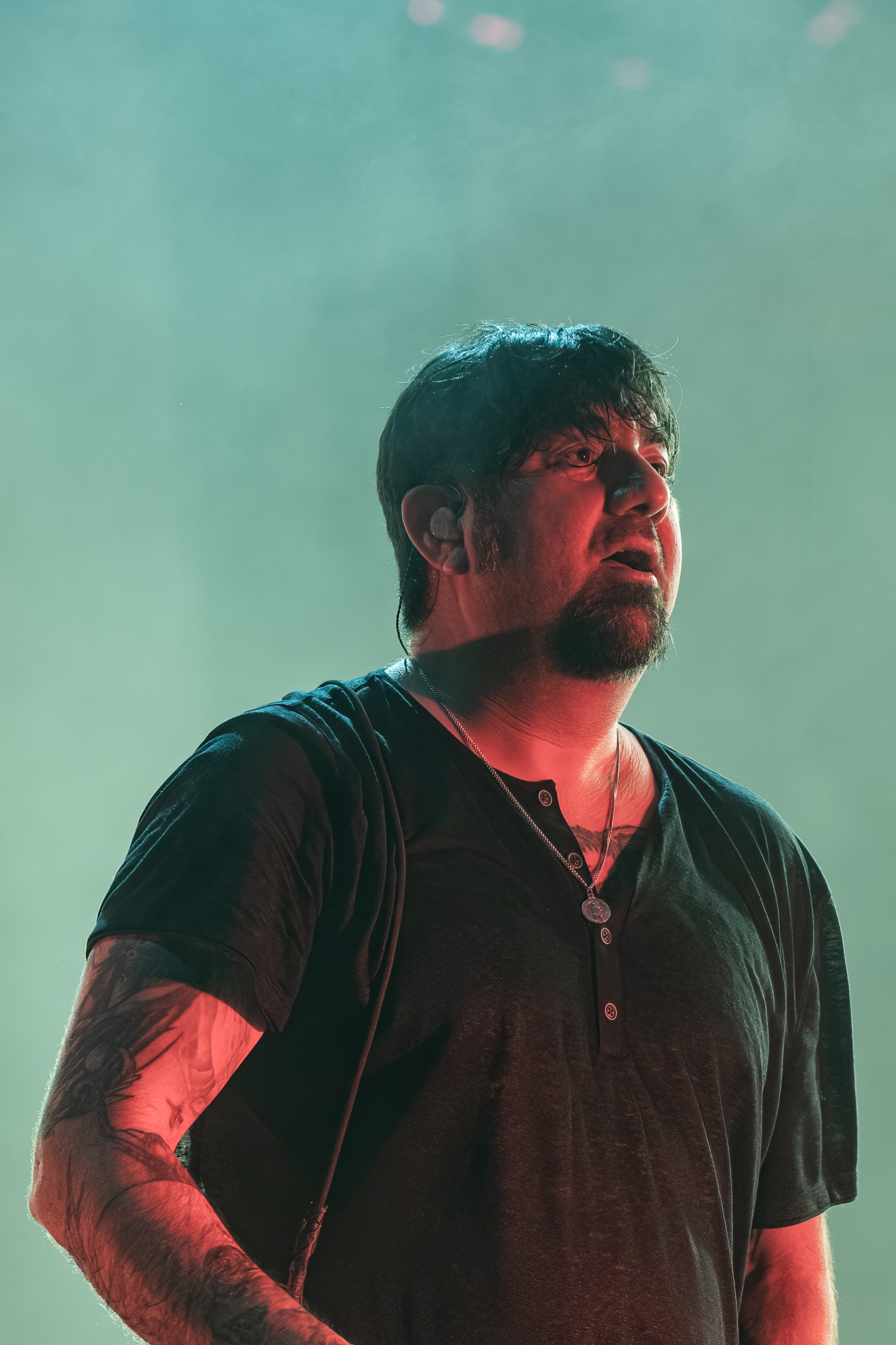 Deftones perform at Moda Center Theater of the Clouds in Portland, OR on April 14, 2022.