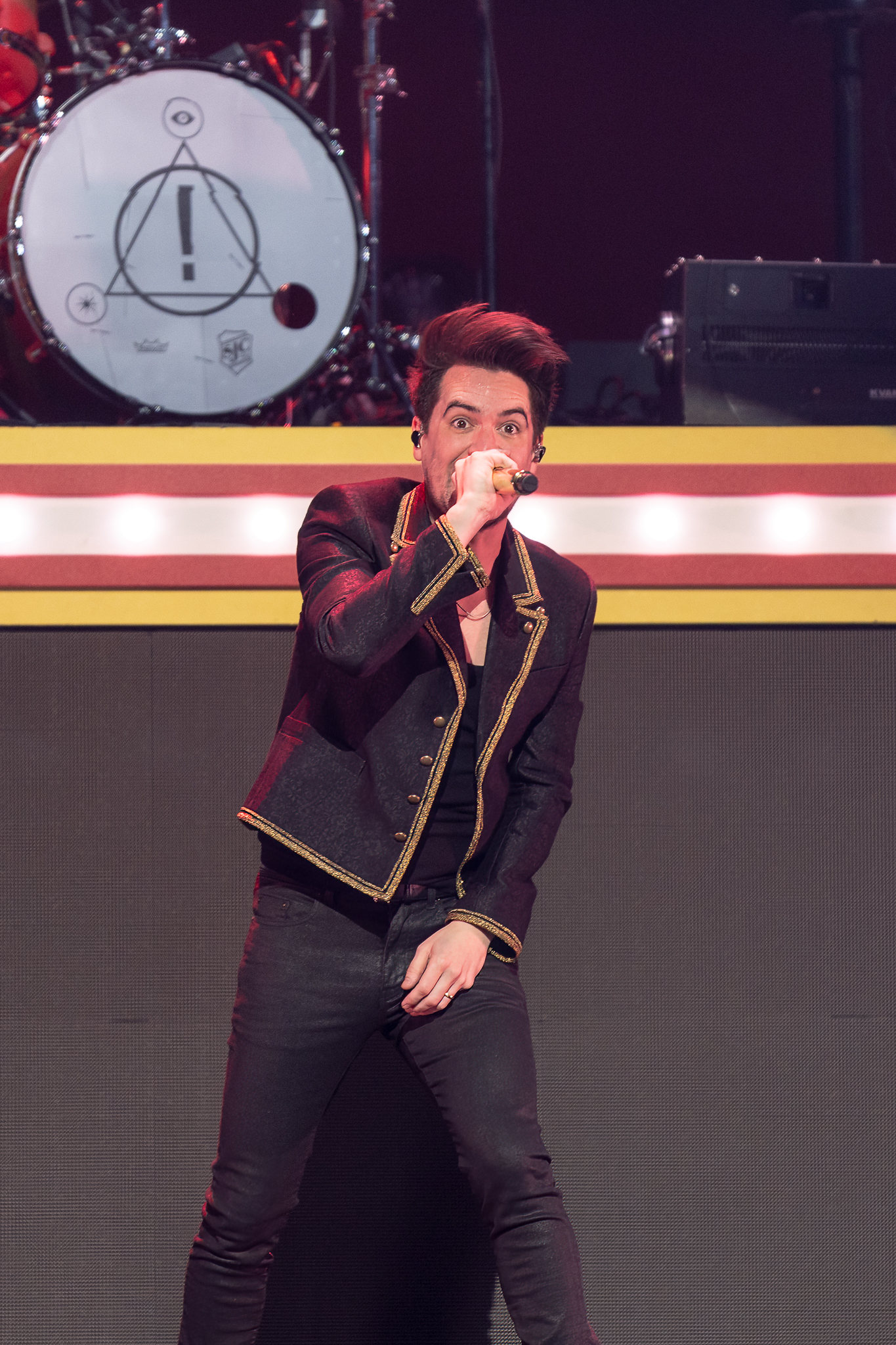 Panic! at the Disco perform at Moda Center in Portland, Oregon on October 15, 2022.