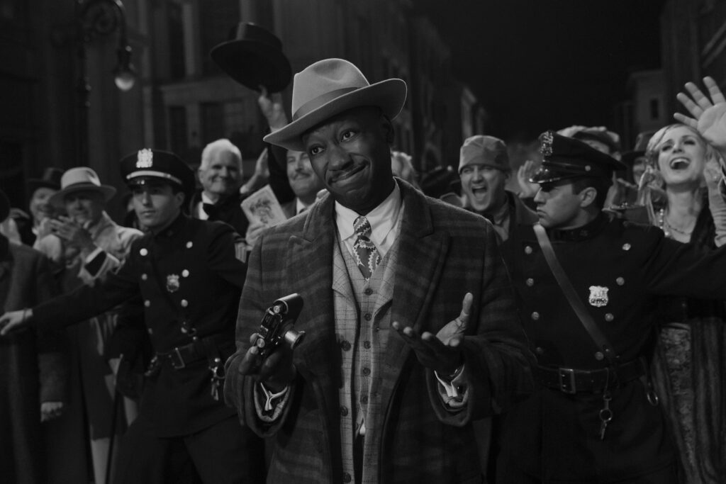 Robbie Robertson (Lamorne Morris) in SPIDER-NOIR