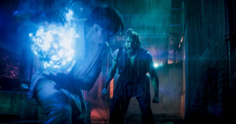 Movie Review: ‘Street Fighter’ Andrew Koji, left, and Noah Centineo star in PARAMOUNT PICTURES AND LEGENDARY PICTURES In Association with CAPCOM. A LEGENDARY PICTURES Production “STREET FIGHTER”